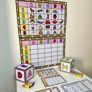 Kit Ditado Sorteado – Sílabas Simples | Escrita Lúdica na Alfabetização