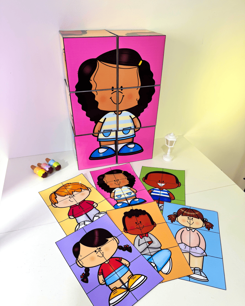 Dados Quebra-Cabeça – Educação Infantil | Desenvolvimento Cognitivo e Motor