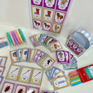 Cartinhas das Palavras – Sílabas Simples | Leitura e Formação de Palavras