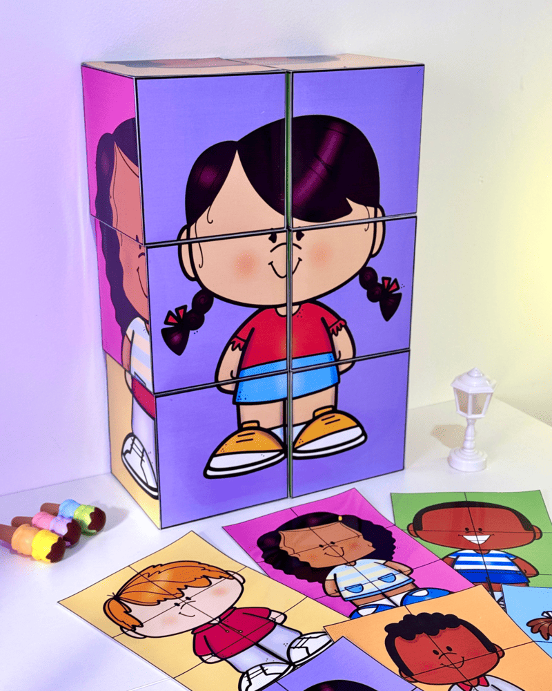 Dados Quebra-Cabeça – Educação Infantil | Desenvolvimento Cognitivo e Motor