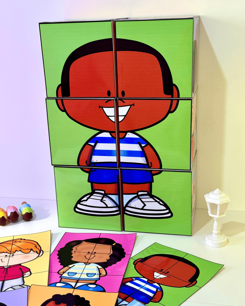 Dados Quebra-Cabeça – Educação Infantil | Desenvolvimento Cognitivo e Motor 4 Dados Quebra-Cabeça – Educação Infantil | Desenvolvimento Cognitivo e Motor - Imagem 4