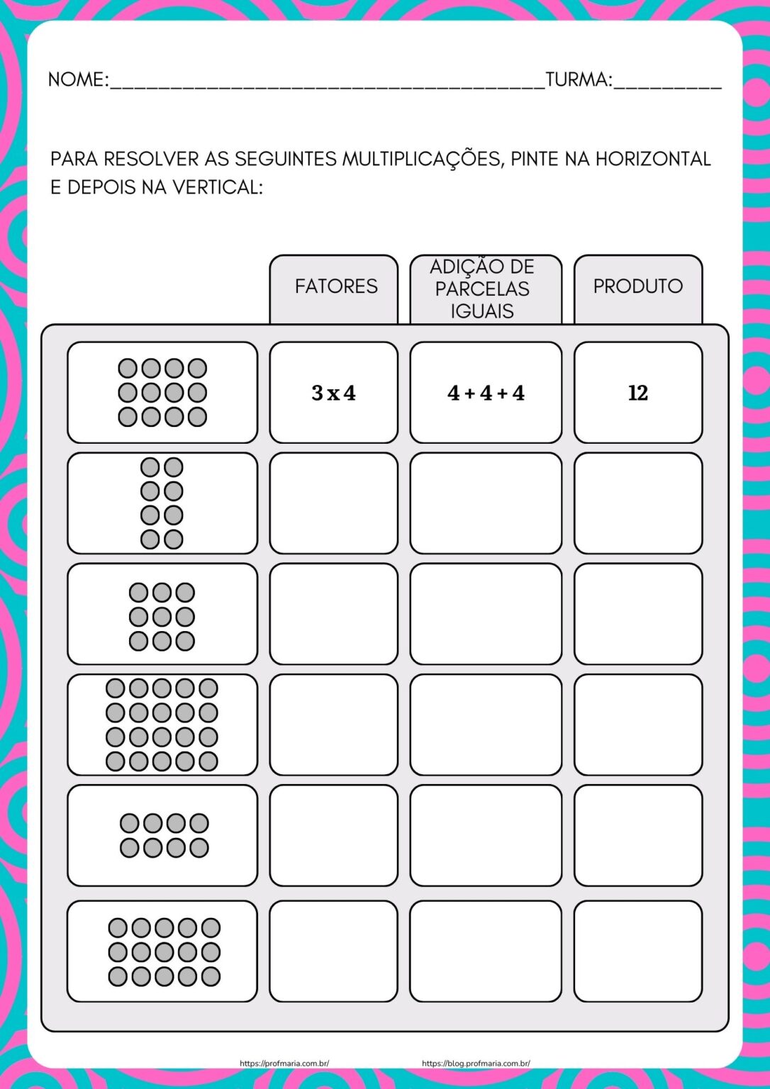 Atividades De Multiplicação 3º Ano: Propostas Completas Para Ensinar ...