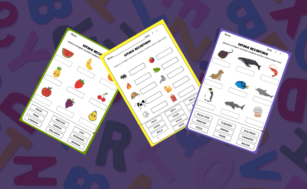 Ditado Recortado: o que é, para que serve e como usar na alfabetização