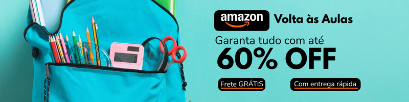 Volta às aulas amazon