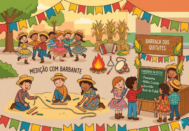Atividades Festa Junina para Imprimir: anos iniciais do Ensino Fundamental