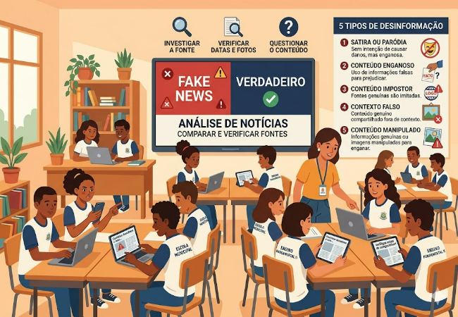 Plano de Aula: Fake News e Pós-verdade para o 9º Ano — BNCC EF09LP01